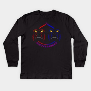 DOPPELGANGER 03 Kids Long Sleeve T-Shirt